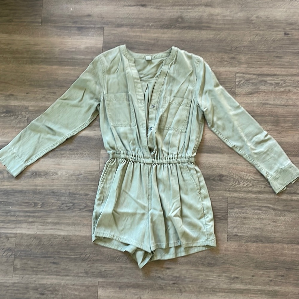 Romper - Army Green